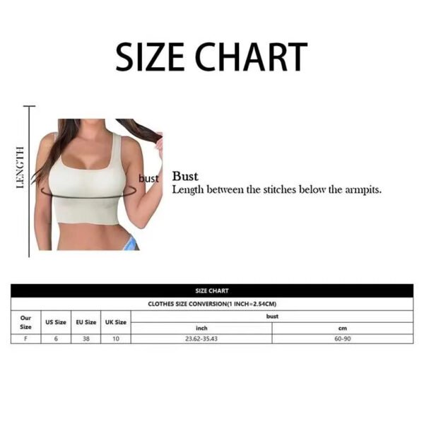 Women Seamless Yoga Shockproof Crop Top - Image 6