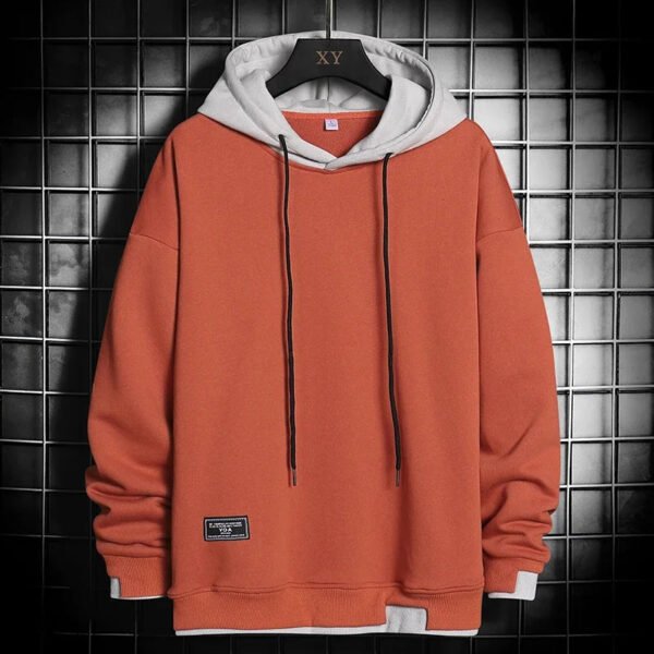 Men Hoodies Sweatshirt Casual Fashion Clothes Mens Korean Harajuku Hip Hop Pullover Hooded Streetwear  Loose Large Size 4XL - Image 10