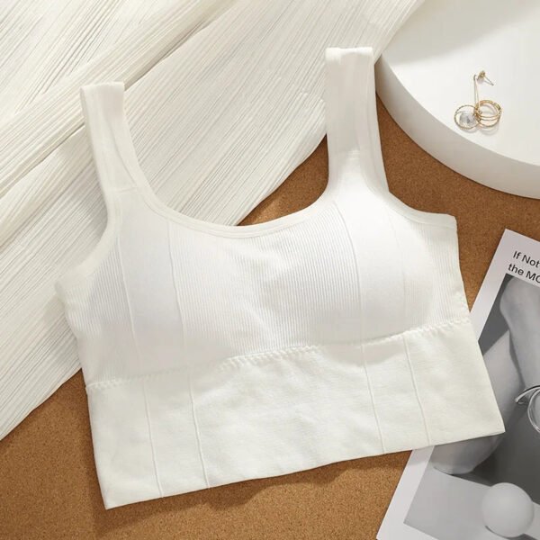 Women Seamless Yoga Shockproof Crop Top - Image 10