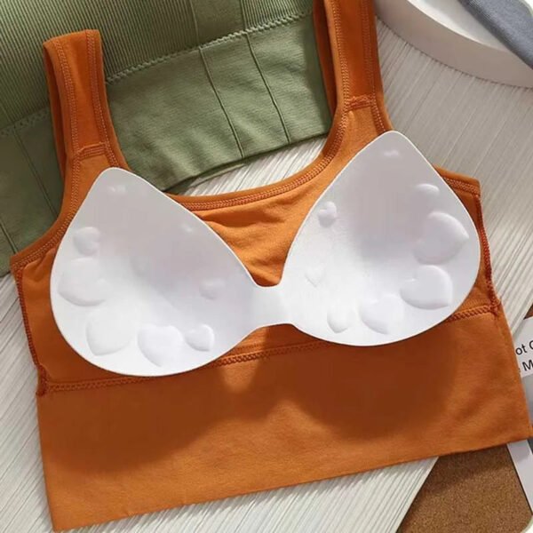 Women Seamless Yoga Shockproof Crop Top - Image 4