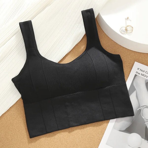 Women Seamless Yoga Shockproof Crop Top - Image 7