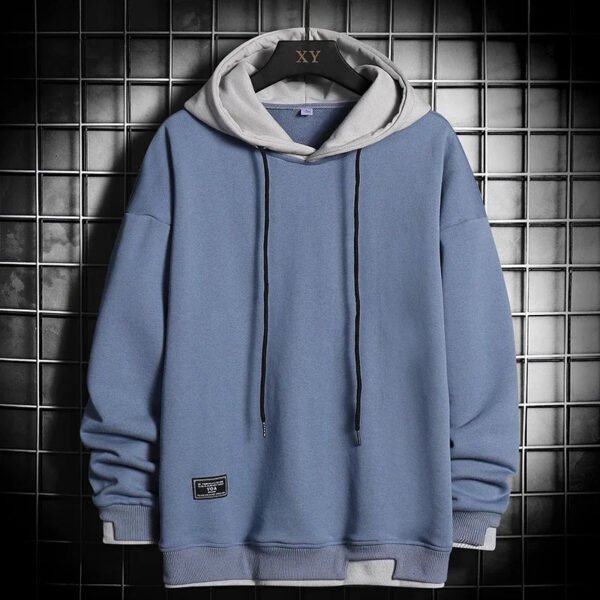 Men Hoodies Sweatshirt Casual Fashion Clothes Mens Korean Harajuku Hip Hop Pullover Hooded Streetwear  Loose Large Size 4XL - Image 8